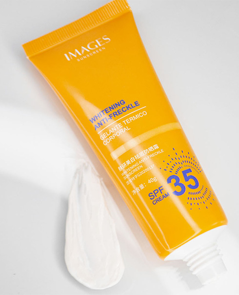 Крем для лица солнцезащитный IMAGES Whitening Anti-Freckle Sunscreen Cream SPF 35