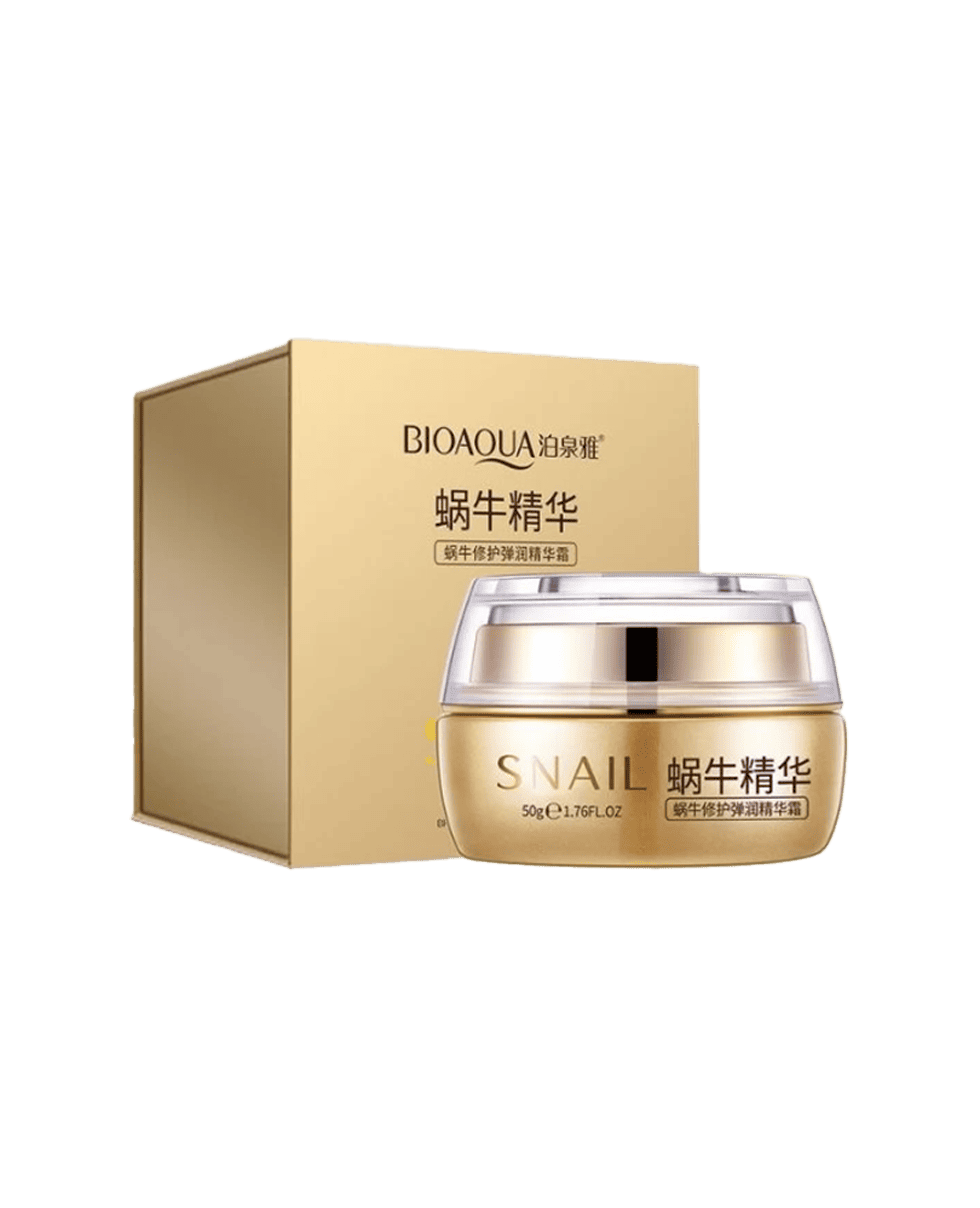 Крем з муцином равлика BIOAQUA Snail Repair & Brightening