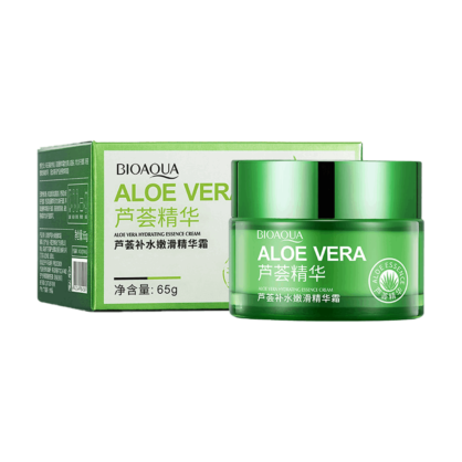 Увлажняющий крем с алое вера BIOAQUA Aloe Vera 92% Refresh & Moisture