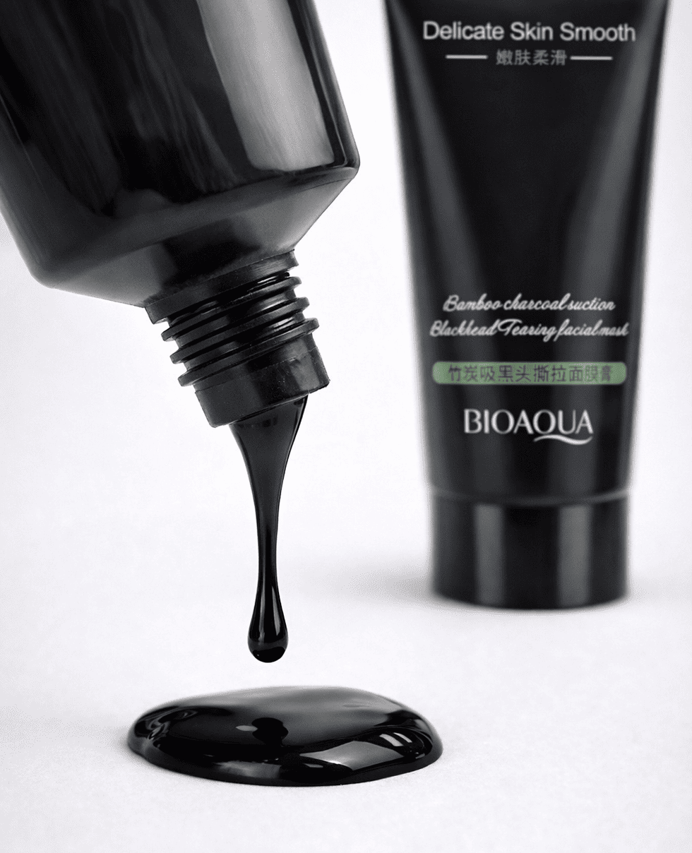 Очищающая маска-пленка Bioaqua Bamboo Charcoal Suction Blackhead