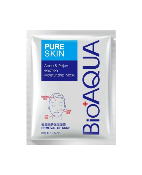 Тканинна маска від акне BIOAQUA Pure Skin Acne&Rejuvenation