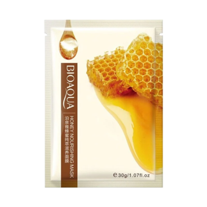 Тканевая маска с мёдом BIOAQUA Honey Nourishing Mask