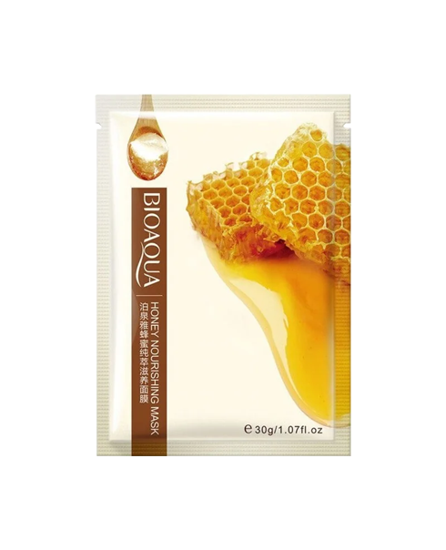 Тканевая маска с мёдом BIOAQUA Honey Nourishing Mask