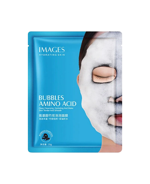 Бульбашкова тканинна маска Bubbles Amino Acid Mask