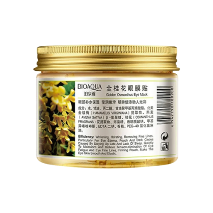 Тканинні патчі з османтусом Bioaqua Golden Osmanthus Eye Mask