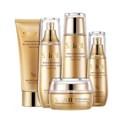 Подарунковий набір з муцином равлика BIOAQUA Skin Glow Wonderful Vitality Import Snail