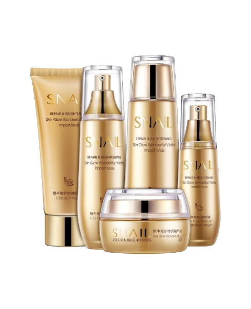 Подарунковий набір з муцином равлика BIOAQUA Skin Glow Wonderful Vitality Import Snail