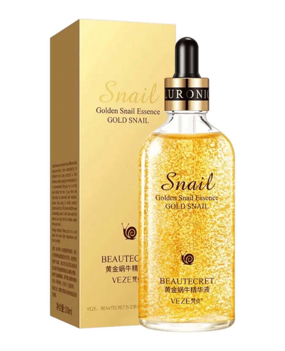 Сиворотка з муцином равлика і нано-золотом VENZEN (Veze) Silky Hydrating Skin Gold Snail