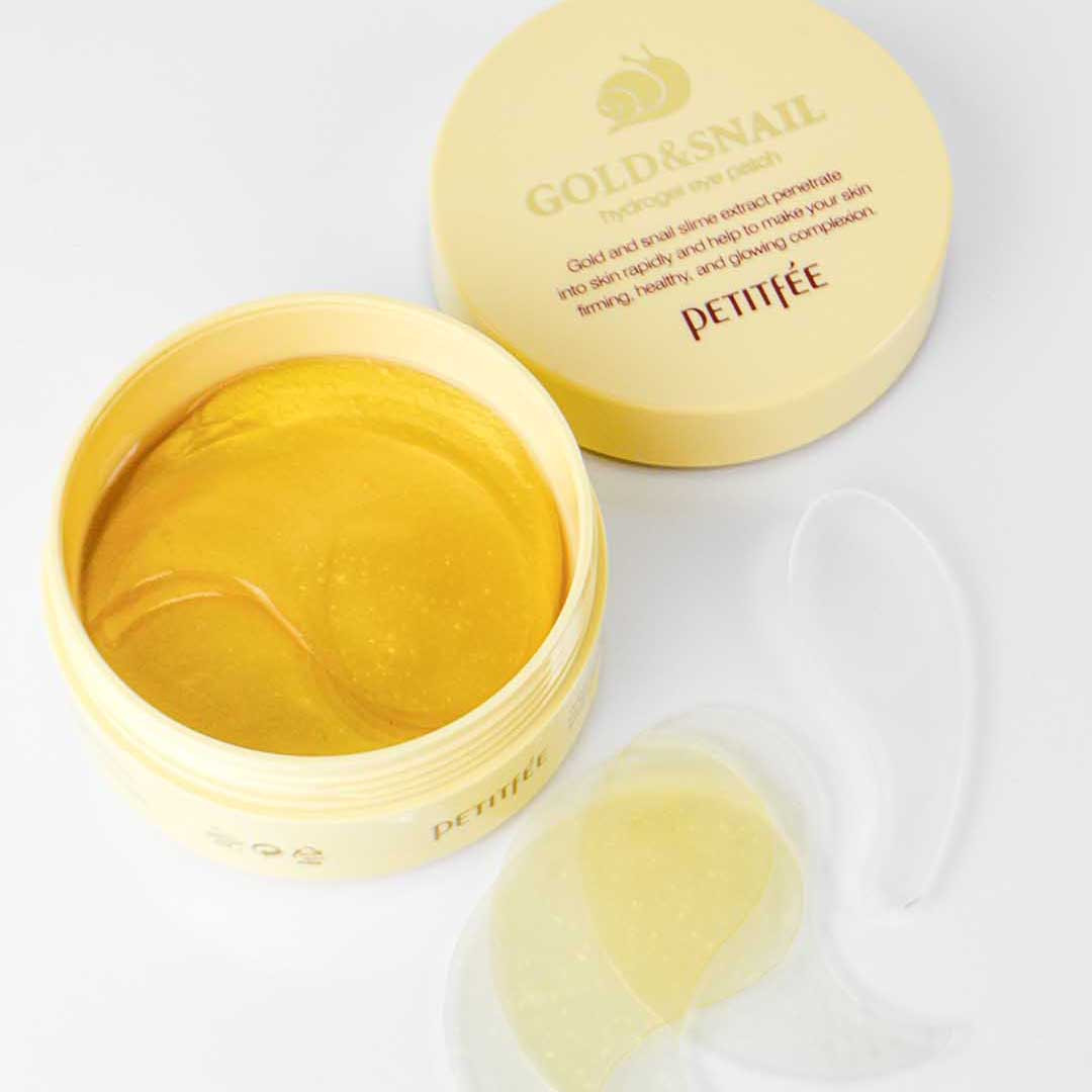 Гідрогелеві патчі із золотом та муцином равлика Gold & Snail Hydrogel Eye Patch