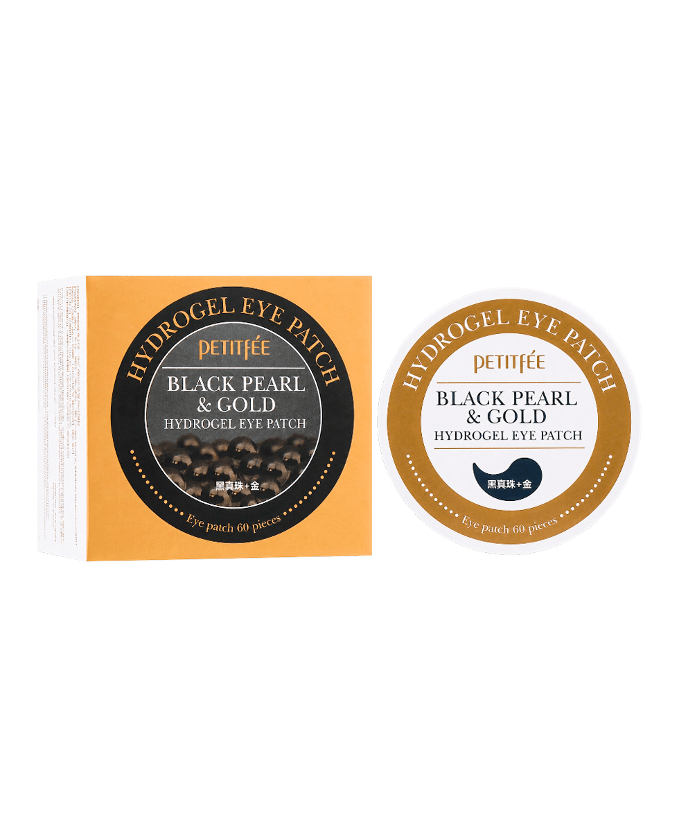 Гидрогелевые патчи с жемчугом Petitfee Black Pearl&Gold Hydrogel Eye Patch