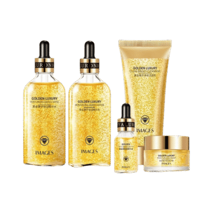Подарунковий набір з золотом IMAGES Golden Luxury Moisturizing Five-Piece Set