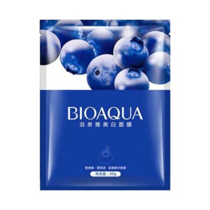 Тканевая маска с черникой BIOAQUA Blueberry