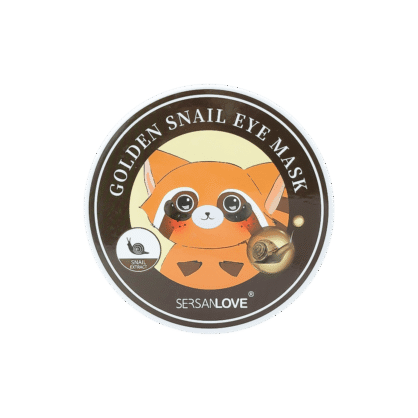 Гідрогелеві патчі з муцином равлика SERSAN LOVE Golden Snail Eye Mask