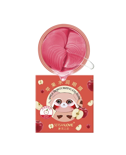 Гидрогелевые патчи SERSAN LOVE Apple Moinsturizing Eye Mask