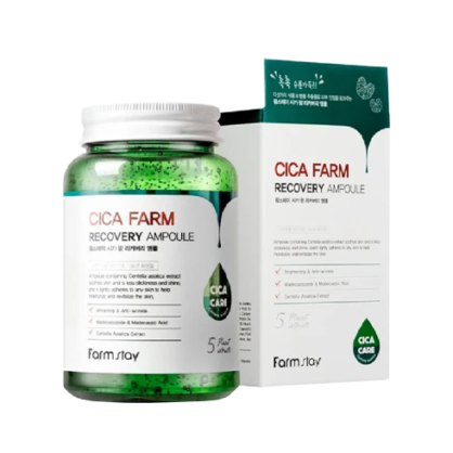 Ампульная сыворотка Farm stay Cica Farm Recovery Ampoule