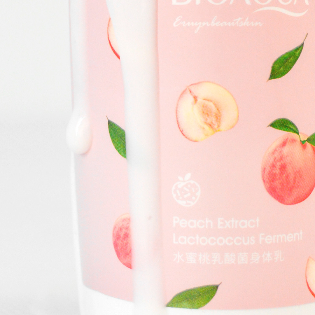 Лосьйон для тіла з персиком Bioaqua Peach Extract Lactococcus Ferment