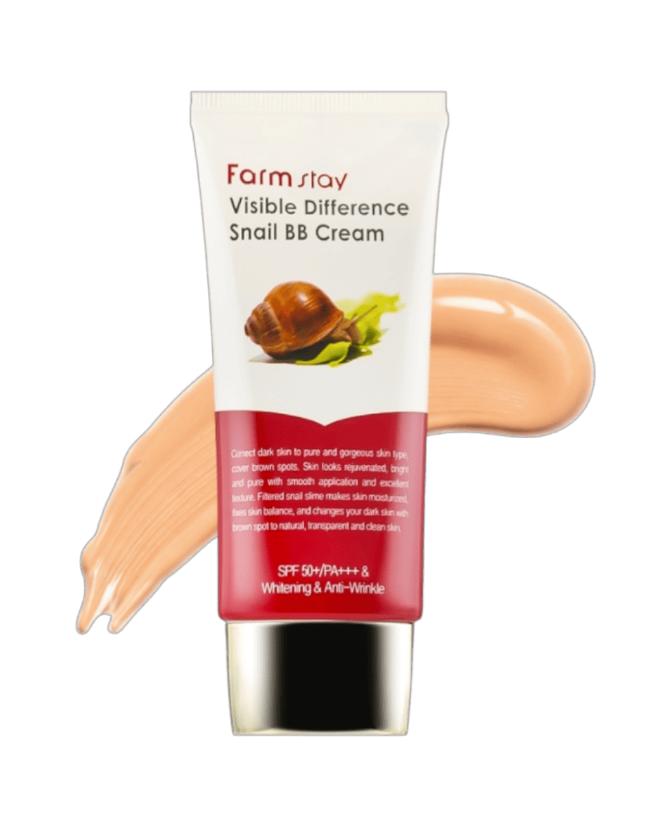 ВВ крем с муцином улитки Farm Stay Visible Difference Snail BB Cream