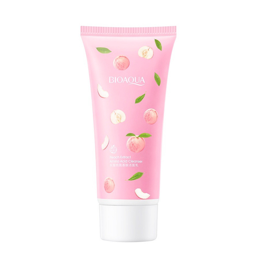 Очищаюча пінка з персиком BIOAQUA Peach Acid Cleanser