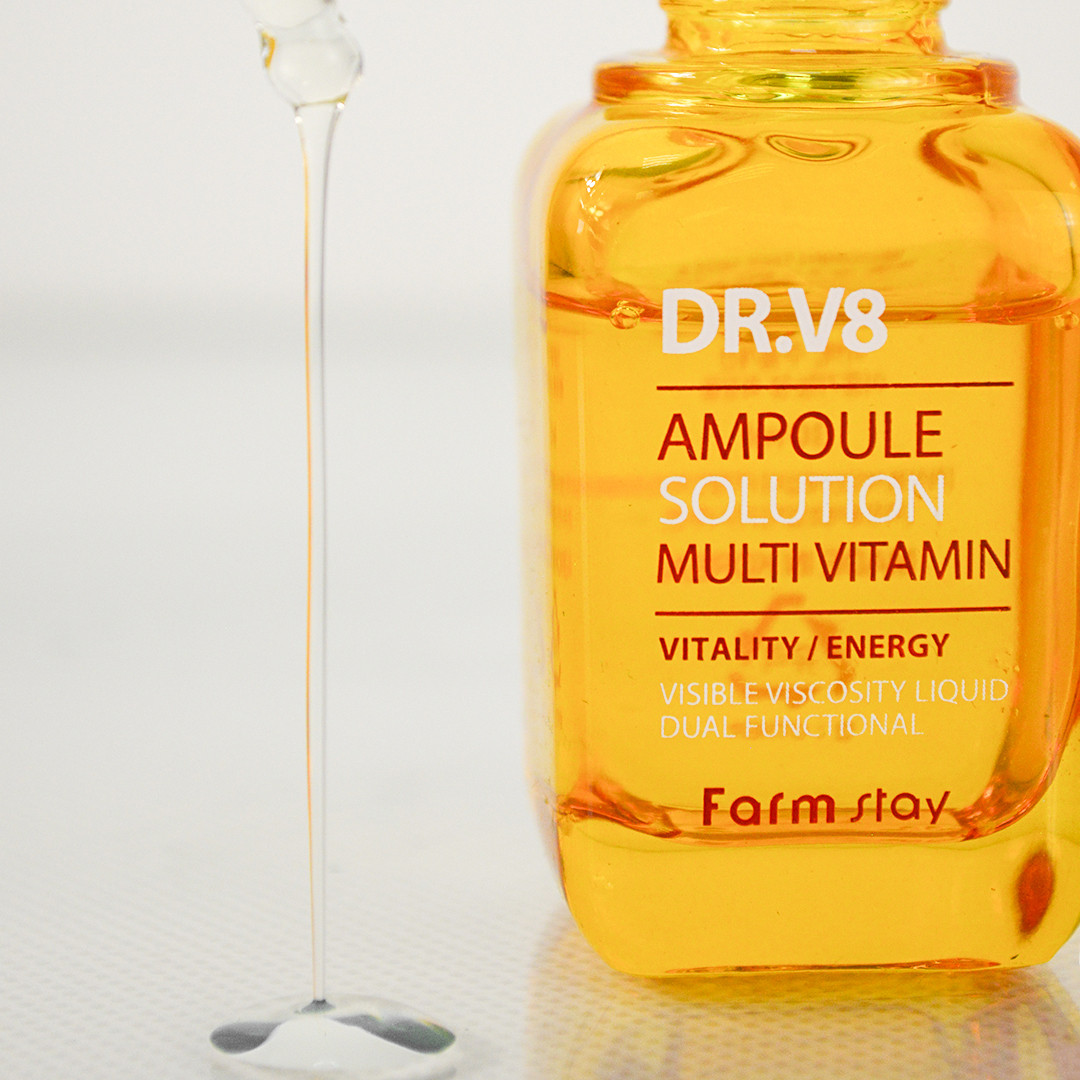 Ампульная сыворотка с витаминами Farm Stay DR.V8 Ampoule Solution Multi Vitamin