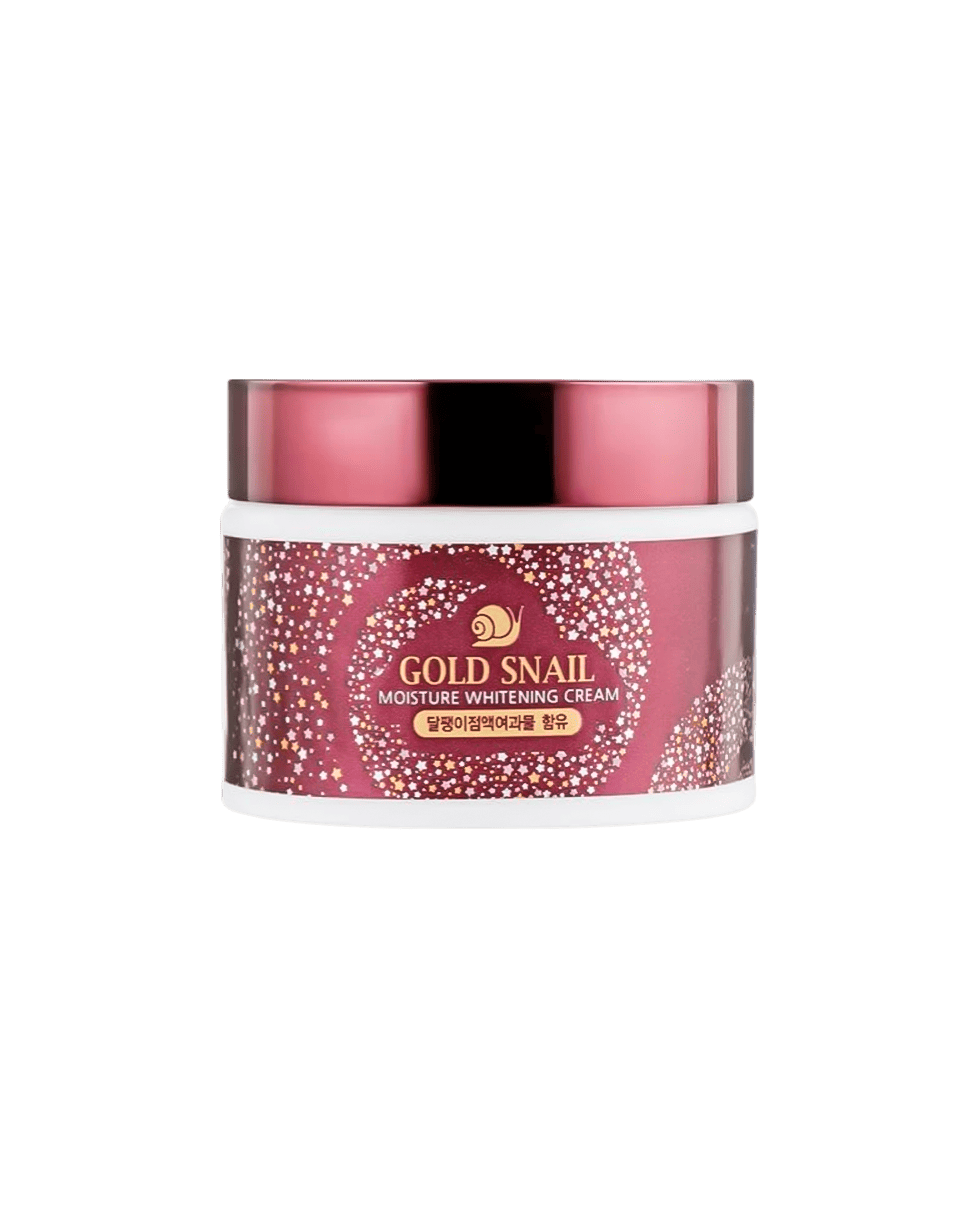 Крем с золотом и муцином улитки Enough Gold Snail Moisture Whitening Cream