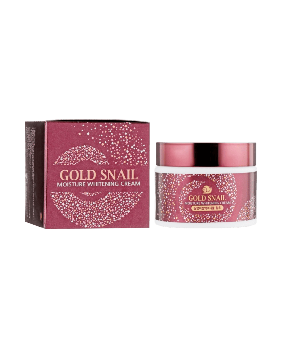 Крем с золотом и муцином улитки Enough Gold Snail Moisture Whitening Cream