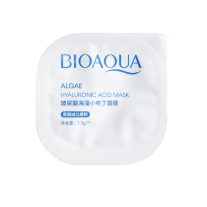 Маска для лица с гиалуроновой кислотой и морскими водорослями BIOAQUA Hyaluronic Acid Seaweed Pudding Mask