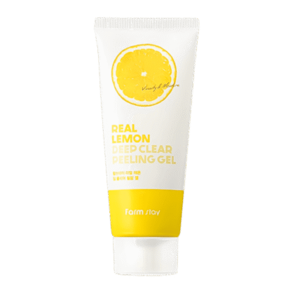 Пилинг-скатка с лимоном Farm Stay Real Lemon Deep Clear Peeling Gel