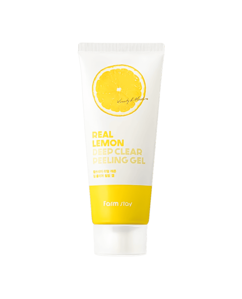 Пілінг-скатка з лимоном Farm Stay Real Lemon Deep Clear Peeling Gel