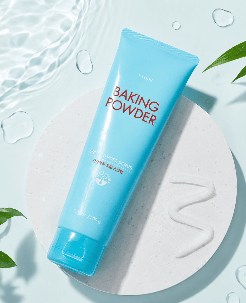 Скраб для лица с мятой и содой Etude House Baking Powder Crunch Pore Scrub