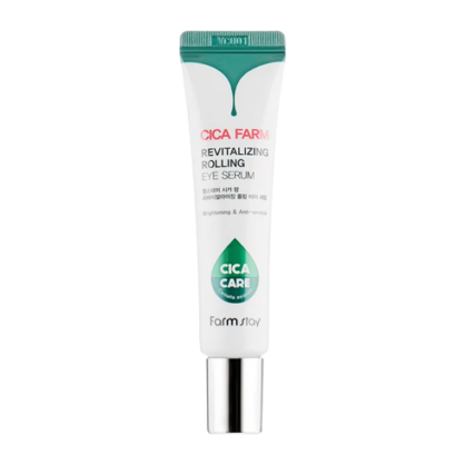 Сироватка для повік з центелою Farm Stay Cica Farm Revitalizing Rolling Eye Serum