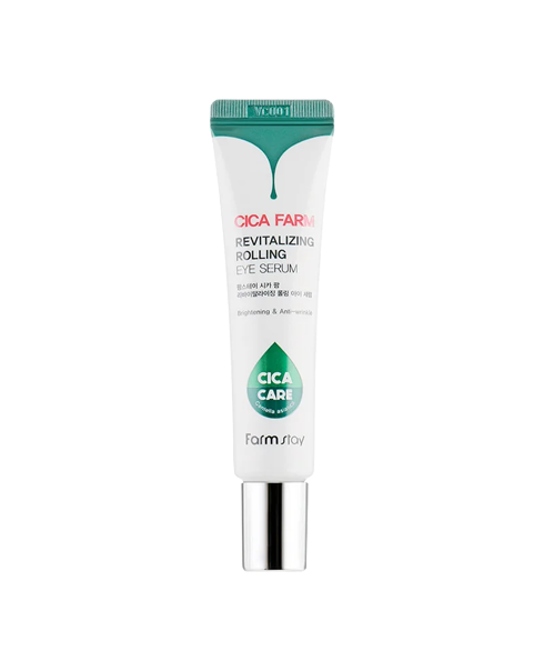 Сироватка для повік з центелою Farm Stay Cica Farm Revitalizing Rolling Eye Serum
