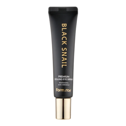 Сыворотка-роллер для век с муцином улитки Farm Stay Black Snail Premium Rolling Eye Serum