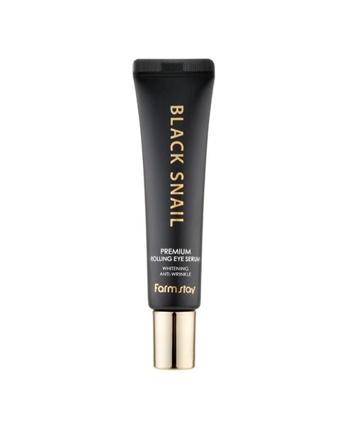 Сыворотка-роллер для век с муцином улитки Farm Stay Black Snail Premium Rolling Eye Serum