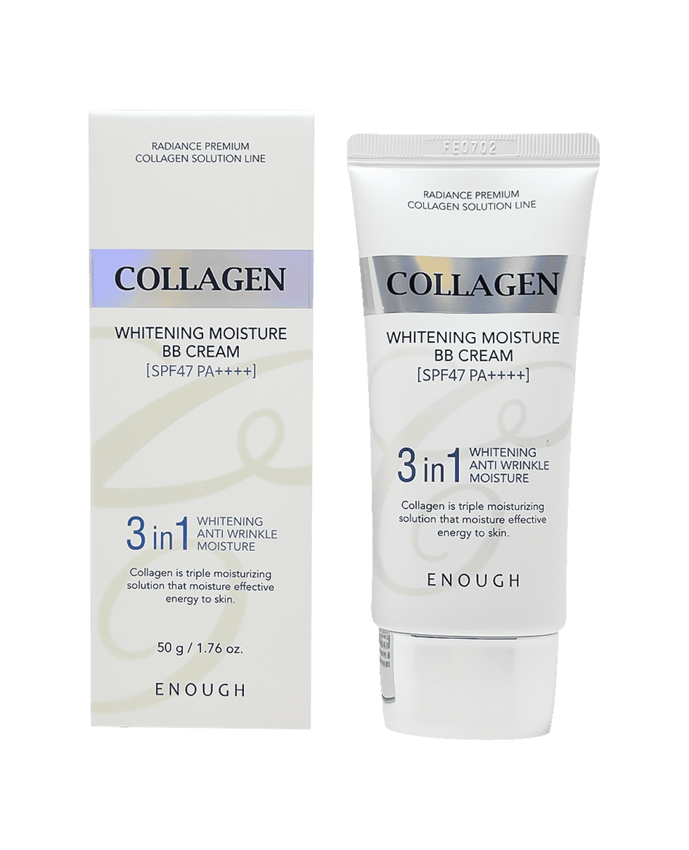ВВ-крем з колагеном Enough Collagen 3 в 1 Whitening Moisture BB Cream