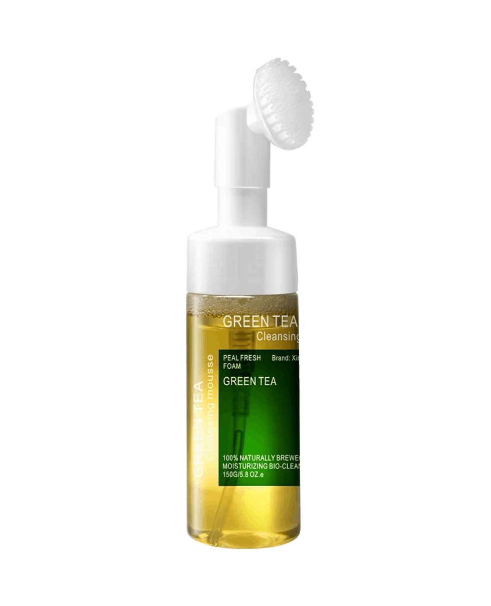 Пенка-мусс с зелёным чаем XIYIN Green Tea Facial Cleansing Mousse