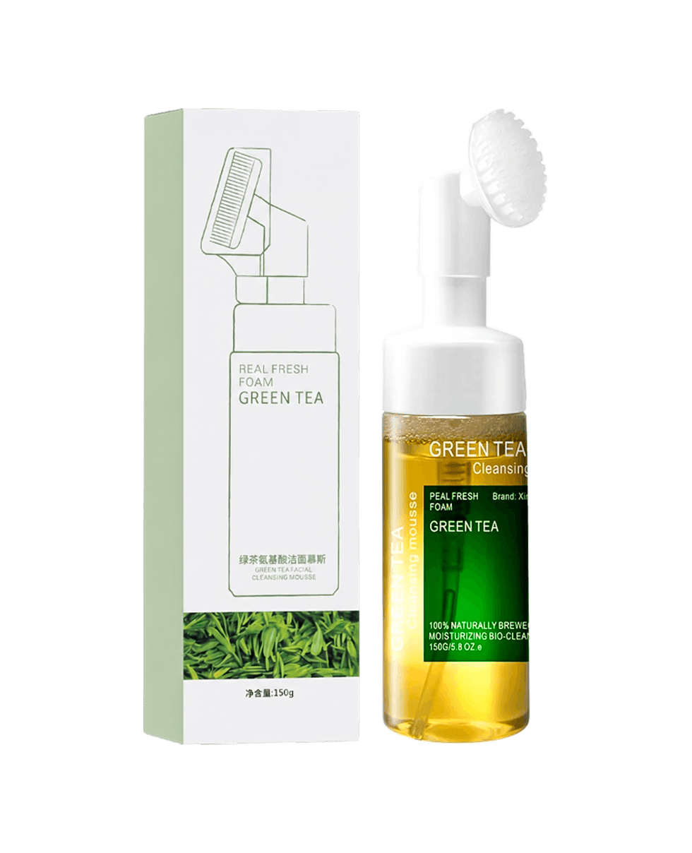 Пінка-мус з зеленим чаем XIYIN Green Tea Facial Cleansing Mousse