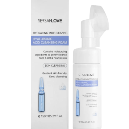 Пенка-мусс с гиалуроновой кислотой SERSAN LOVE Hyaluronic Acid Makeup Remover Cleansing Foam