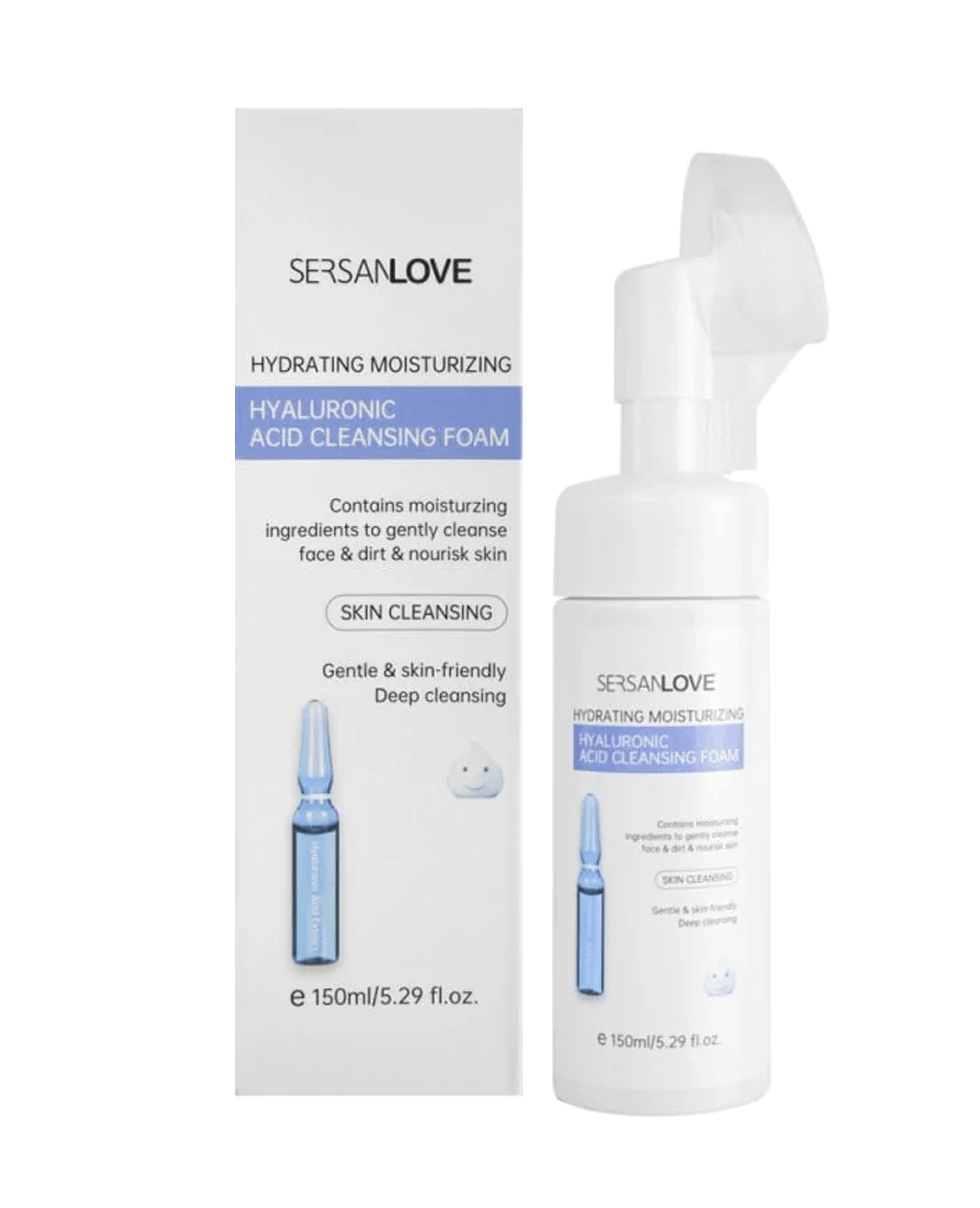 Пенка-мусс с гиалуроновой кислотой SERSAN LOVE Hyaluronic Acid Makeup Remover Cleansing Foam
