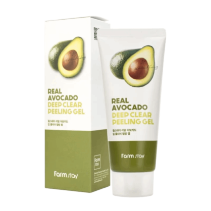 Пілінг-скатка з авокадо Farm Stay Real Avocado Deep Clear Peeling Gel