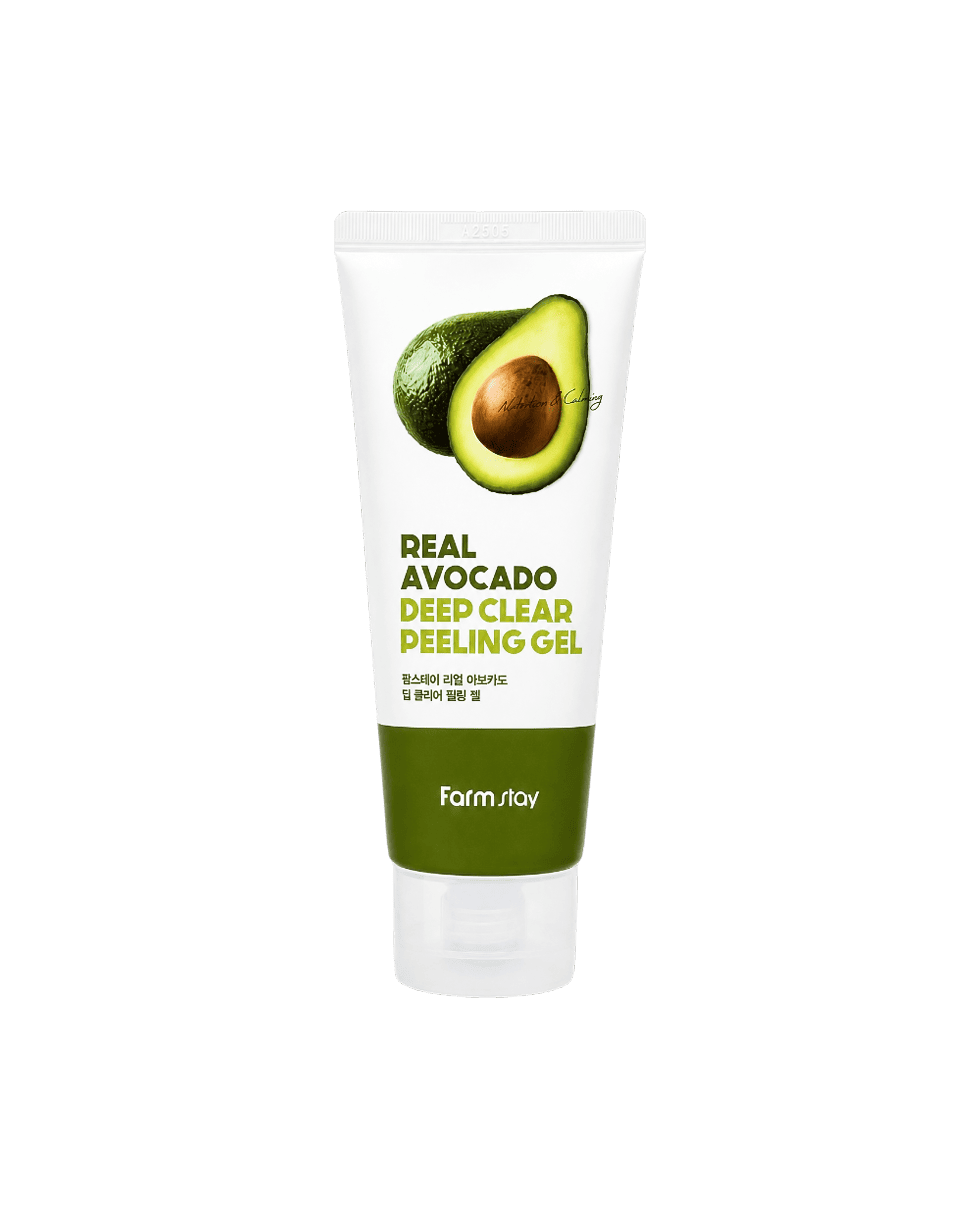 Пілінг-скатка з авокадо Farm Stay Real Avocado Deep Clear Peeling Gel