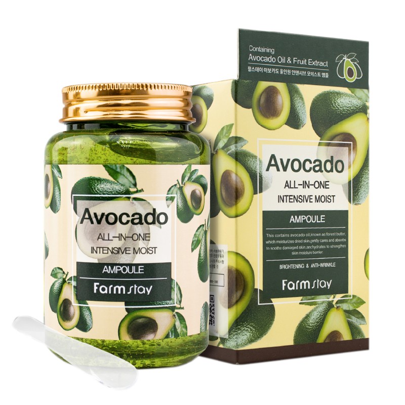 Ампульна сироватка Farm stay Avocado All-in-One Intensive Moist Ampoule Avocado