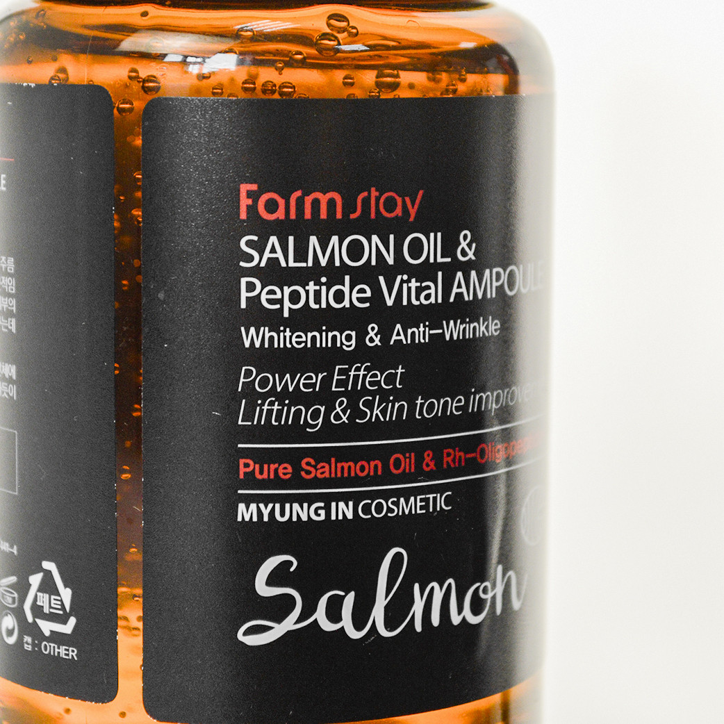 Ампульна сироватка Farm stay Salmon Oil & Peptide Vital Ampoule