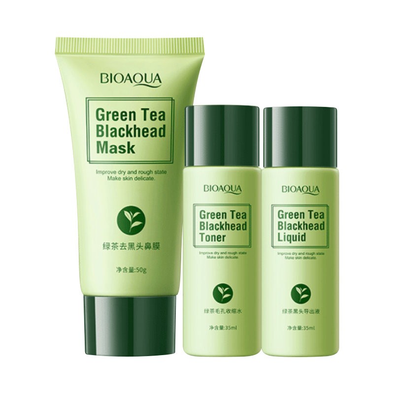Набір від чорних крапок BIOAQUA Green Tea Blackhead