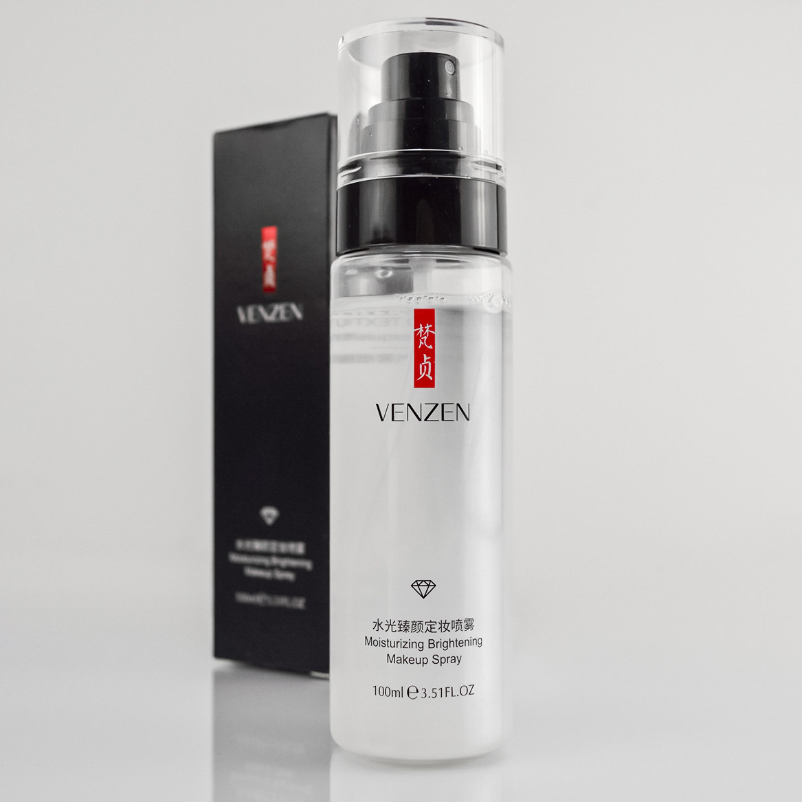 Спрей-фиксатор для макияжа Venzen (Veze) Moisturizing Brightening Makeup Spray