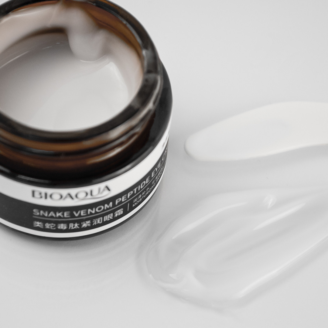 Крем для век со змеиным ядом Bioaqua Snake Venom Peptide