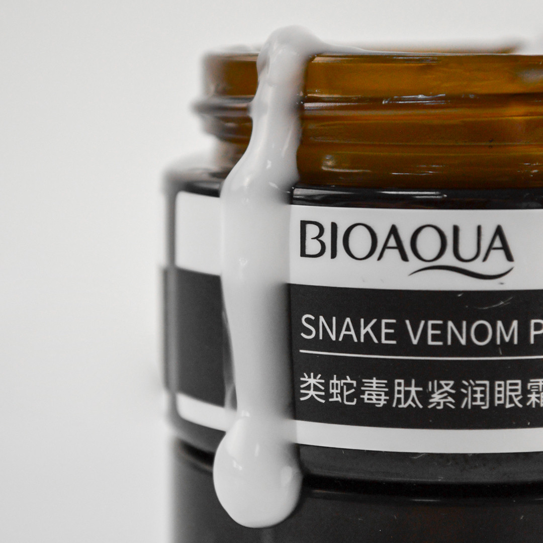 Крем для век со змеиным ядом Bioaqua Snake Venom Peptide
