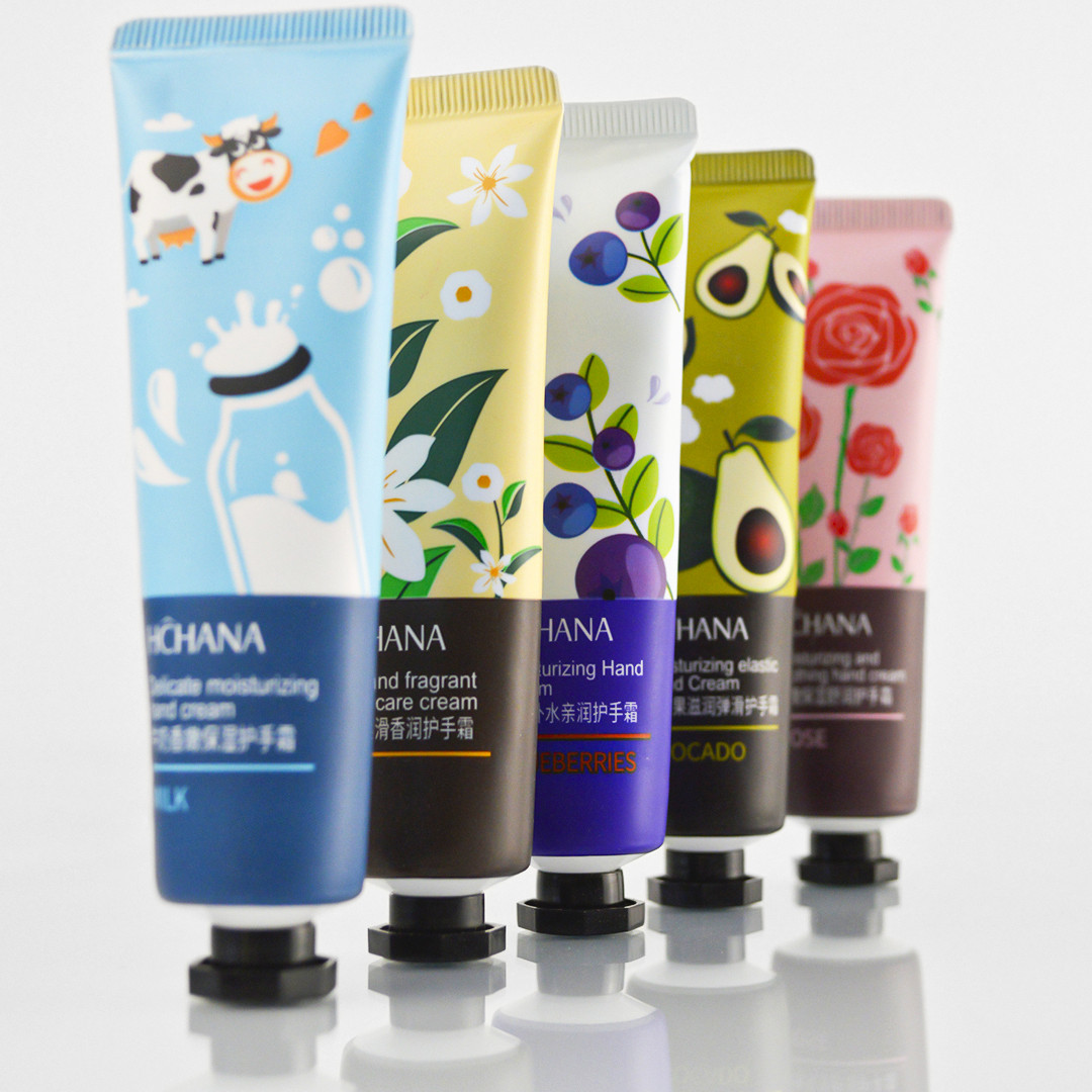 Крем для рук з екстрактом молока HCHANA Delicate Moisturizing Hand Cream Milk