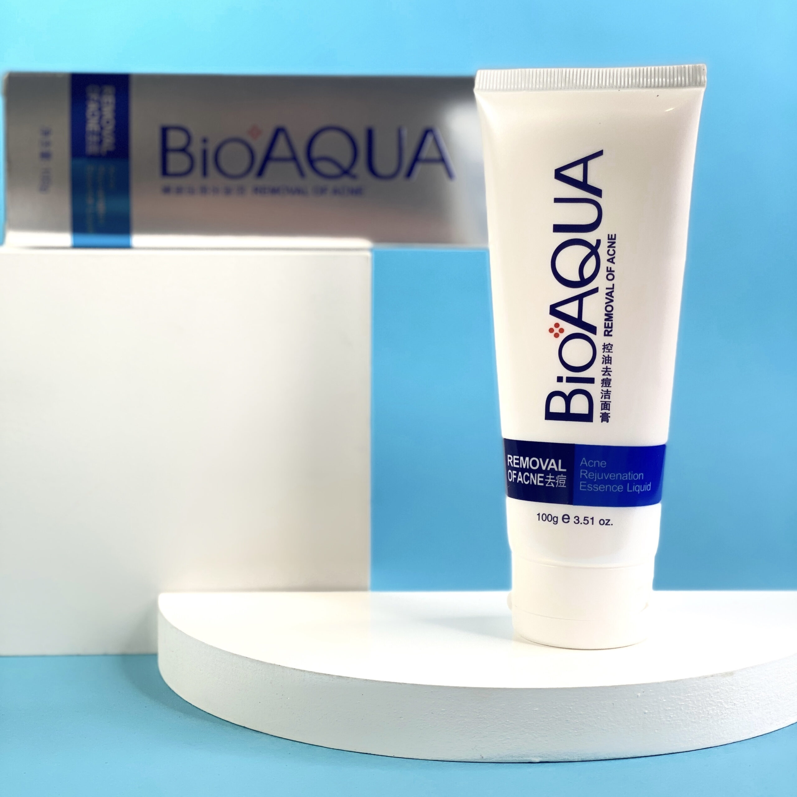 Пенка для умывания от акне BIOAQUA Anti Acne-light Print & Cleanser
