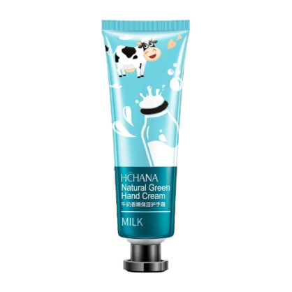 Крем для рук з екстрактом молока HCHANA Delicate Moisturizing Hand Cream Milk