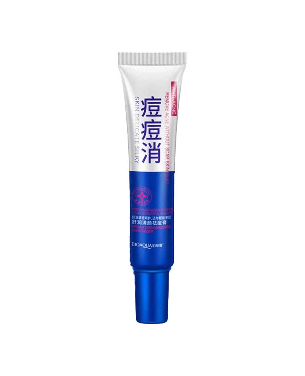 Лікувальний точковий крем BIOAQUA Skin Delicate Silky Anti-Acne